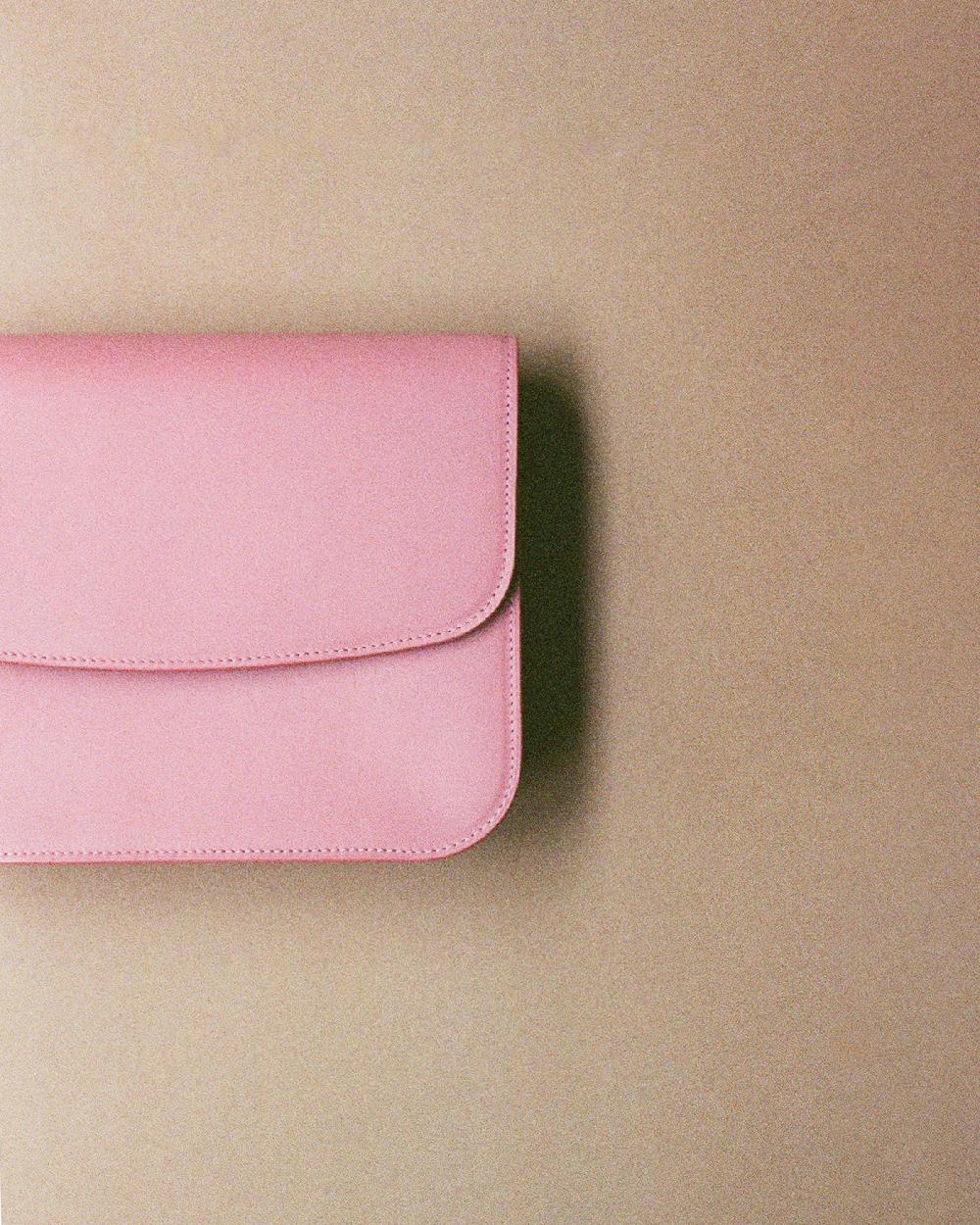Laperruque Sac à RabatCuir De Gant De Baseball Japonais Rose Persan