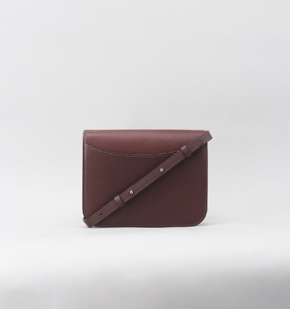 Laperruque Sac à RabatVeau à Double Tannage Chocolat