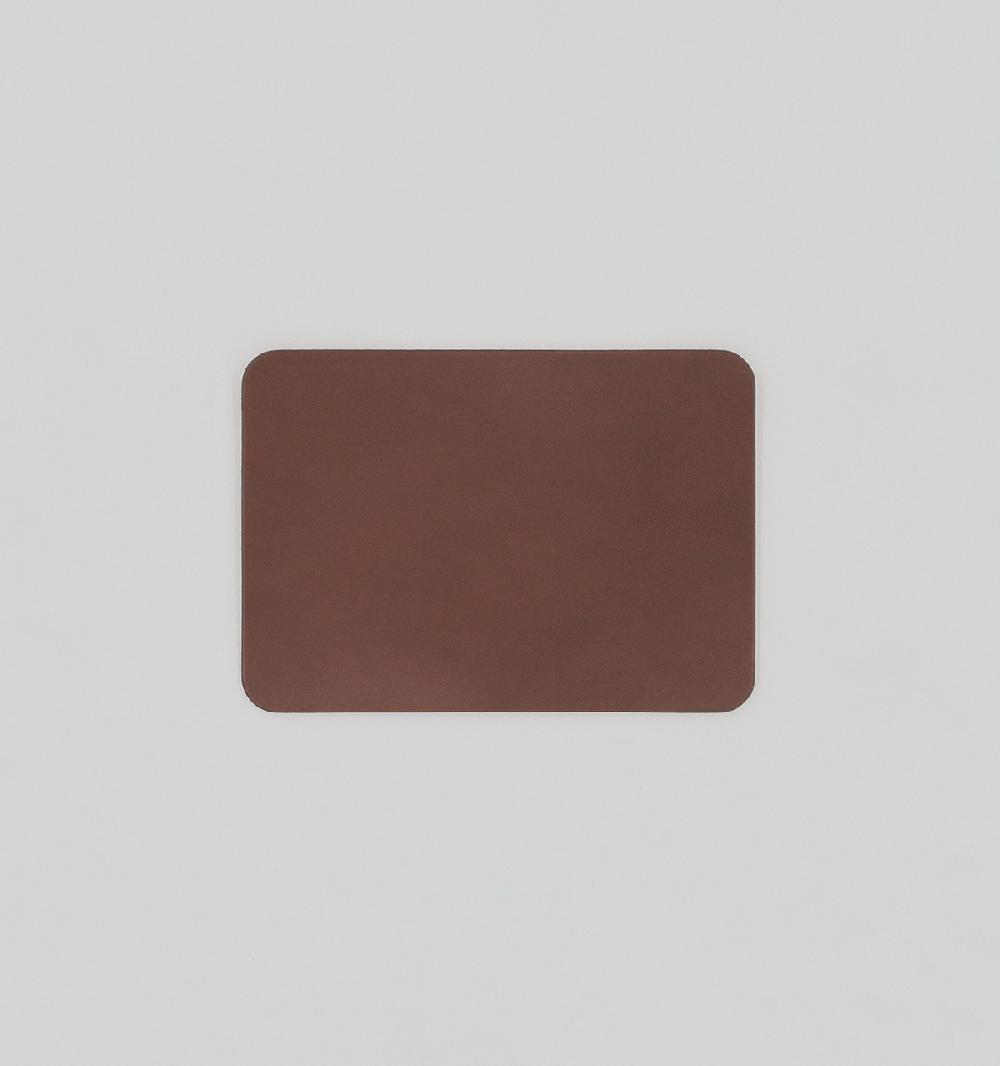 laperruque Tapis de Souris A5Veau à Double Tannage Chocolat