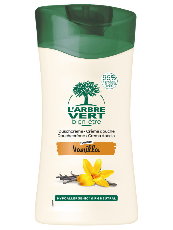 l'arbre vert Crème douche écologique Madagscar Vanille 250ml - Relaxant • L'Arbre Vert