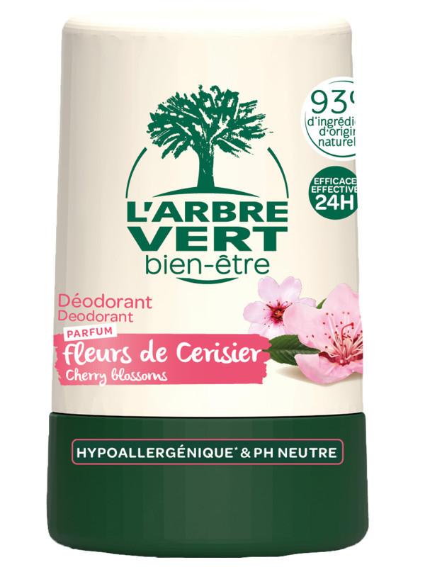 l'arbre vert Déodorant écologique Fleurs de Cerisier 50ml • L'Arbre Vert