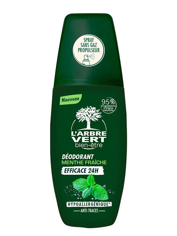 l'arbre vert Déodorant écologique Menthe fraîche 75ml • L'Arbre Vert