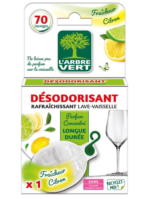 l'arbre vert Désodorisant rafraîchissant écologique lave-vaisselle 6 6ml • L'Arbre Vert