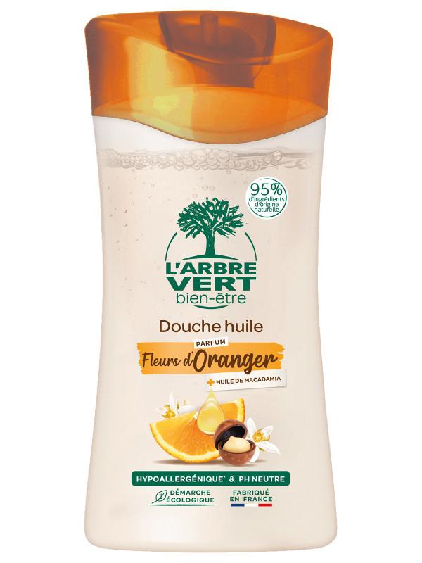 l'arbre vert Douche huile au parfum Fleur d'Oranger 250ml • L'Arbre Vert