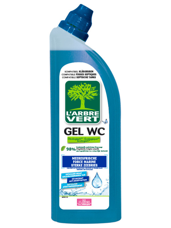 l'arbre vert Gel WC écologique Force Marine 750ml • L'Arbre Vert