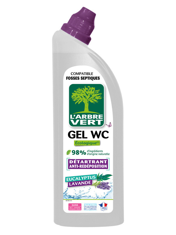 l'arbre vert Gel WC écologique Lavande & Eucalyptus 750ml • L'Arbre Vert