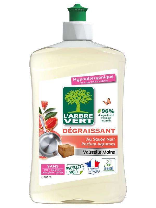 l'arbre vert Liquide vaisselle écologique Dégraissant 500ml • L'Arbre Vert