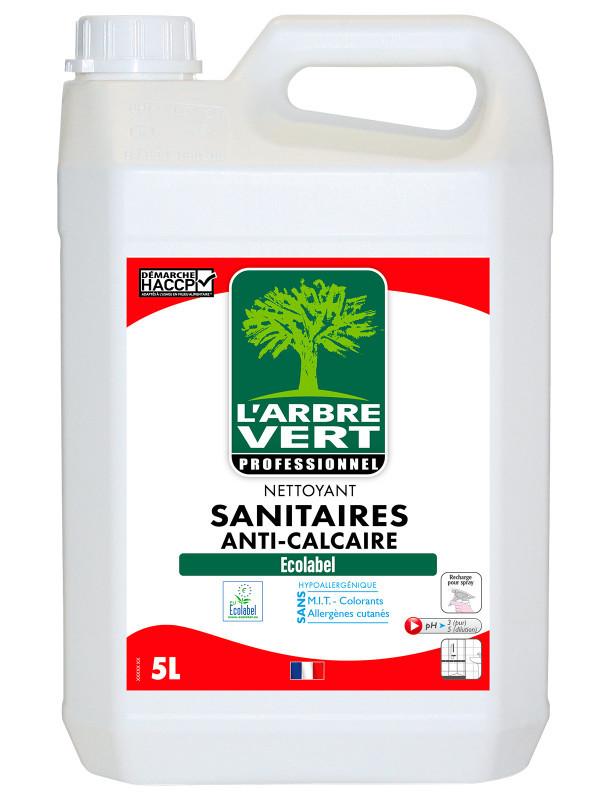 l'arbre vert Nettoyant anti-calcaire écologique 5L Professionnel • L'Arbre Vert