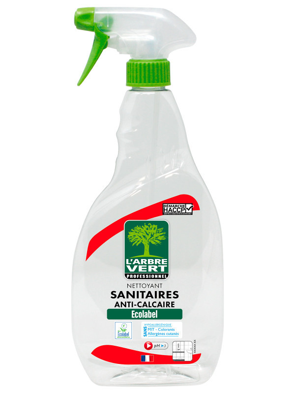 l'arbre vert Nettoyant anti-calcaire écologique 740ml Professionnel • L'Arbre Vert
