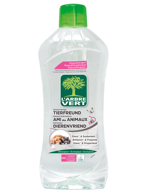l'arbre vert Nettoyant écologique multi-usages Ami des Animaux 1L • L'Arbre Vert