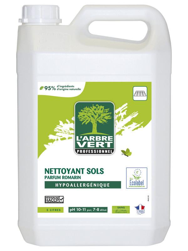l'arbre vert Nettoyant sols écologique parfum romarin 5L Professionnel • L'Arbre Vert
