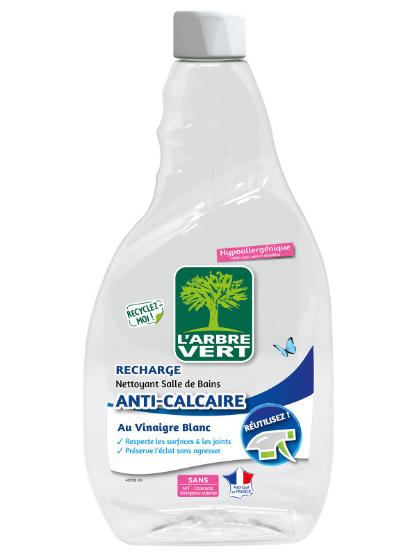 l'arbre vert Recharge Nettoyant salle de bains écologique 740ml • L'Arbre Vert