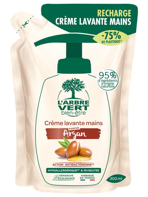 l'arbre vert Recharge Savon liquide écologique Argan 300ml • L'Arbre Vert