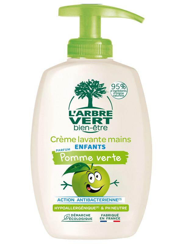 l'arbre vert Savon liquide mains enfants écologique Pomme verte 300ml • L'Arbre Vert