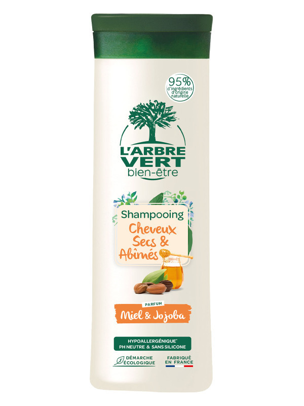 l'arbre vert Shampooing écologique pour cheveux secs et abîmés 250ml • L'Arbre Vert