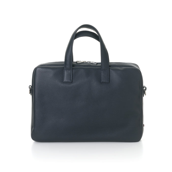 Larmorie Antoine Cuir Grainé Porte-documents Lune Bleue