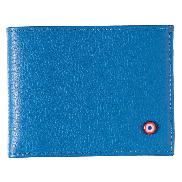 larmorie ARTHUR 2.0 Cuir grainé Portefeuille Italien Ciel Bleu larmorie ARTHUR 2.0 Cuir grainé Portefeuille Italien Ciel Bleu