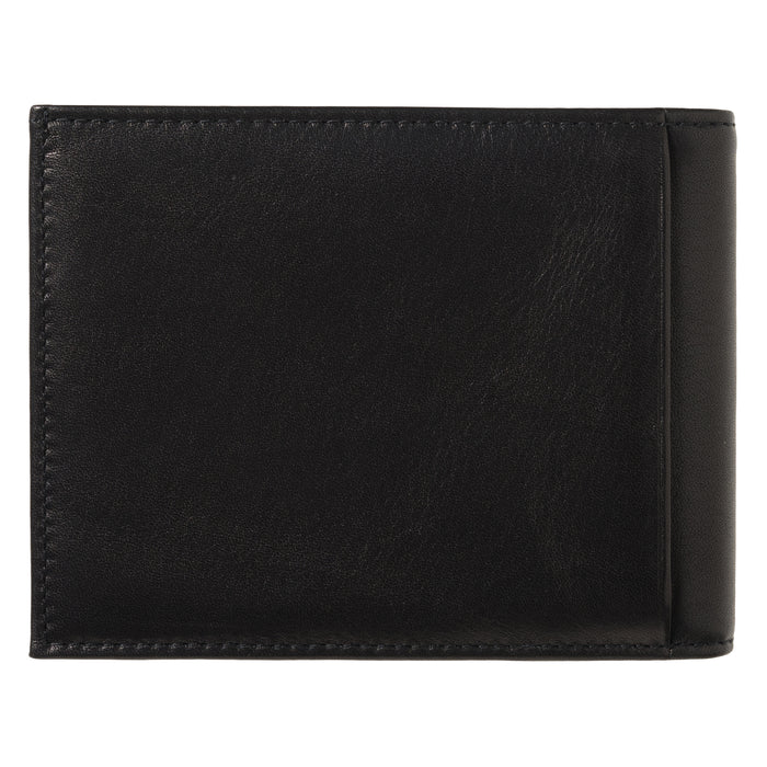 Larmorie Arthur 2.0 Cuir Lisse Portefeuille Italien Noir C'est Noir