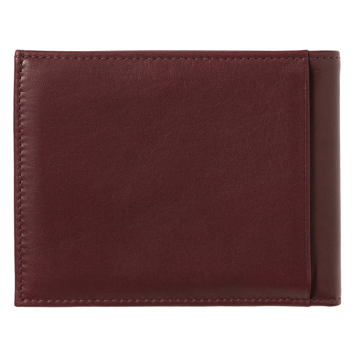 Larmorie ARTHUR 2.0 Cuir Lisse Portefeuille Italien Vigne Rouge Personnalisé
