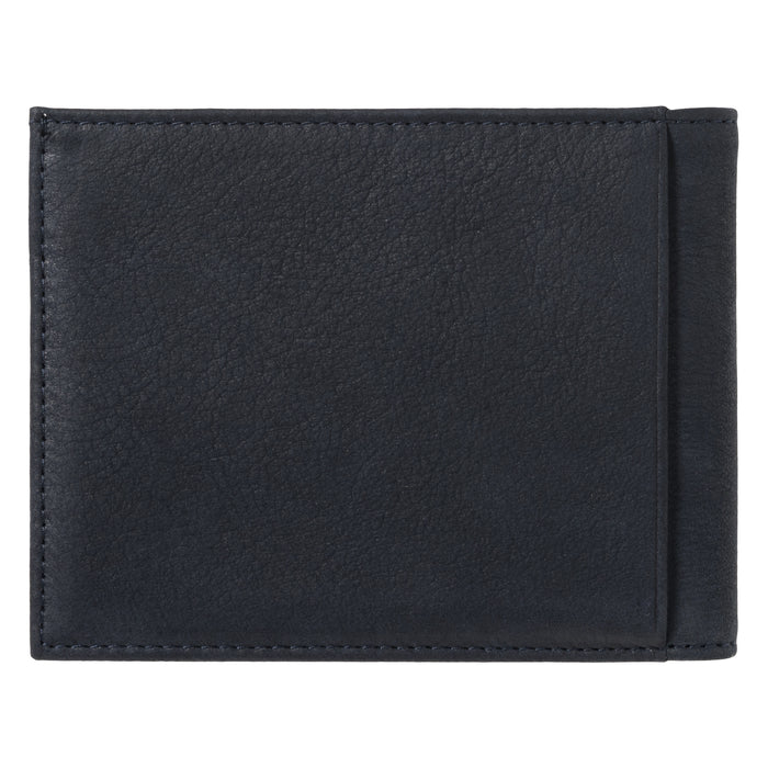 Larmorie Arthur 2.0 Cuir Nubuck Portefeuille Italien Lune Bleue