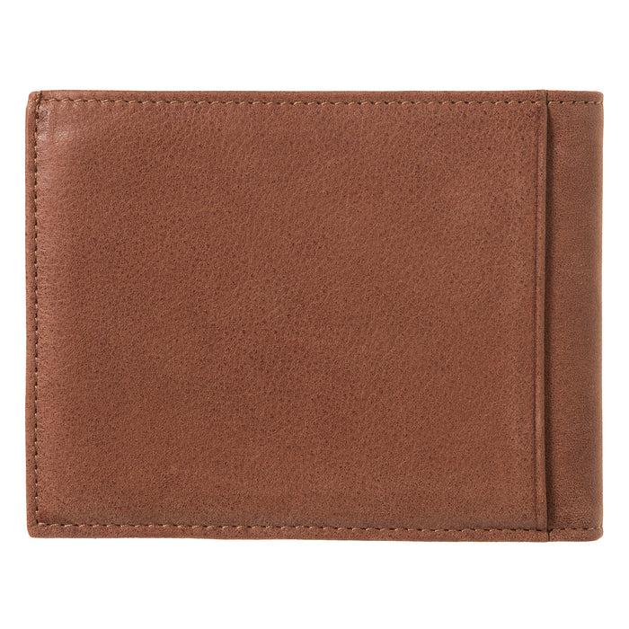 Larmorie ARTHUR 2.0 Cuir Nubuck Portefeuille Italien Terre Brunie Personnalisé