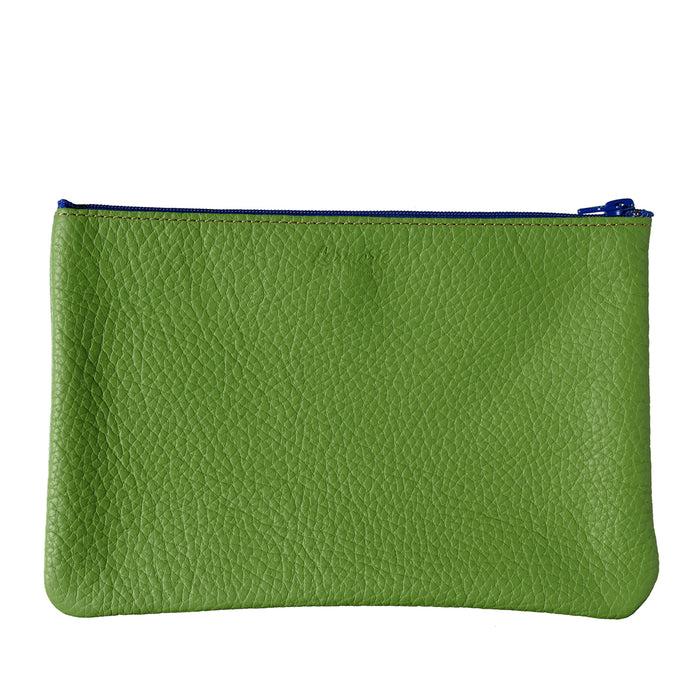 Larmorie CAMILLE Cuir De Vachette Upcyclé Bois Vert