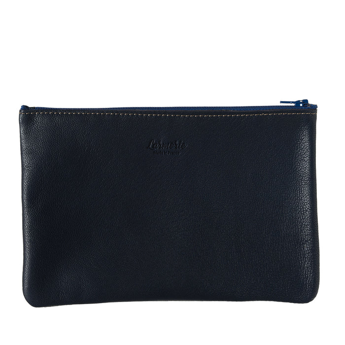Larmorie CAMILLE Cuir De Vachette Upcyclé Lune Bleue