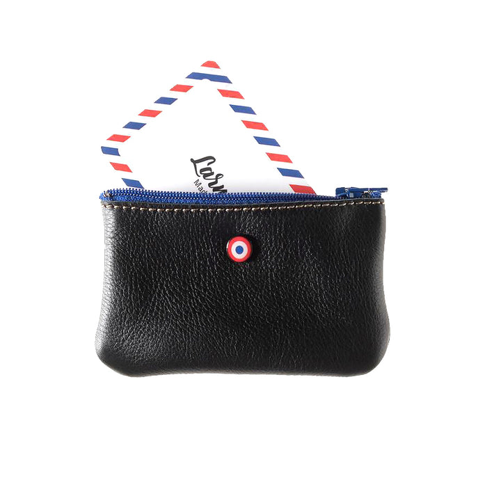 larmorie EMILE Cuir de vachette Upcyclé Noir C'est Noir