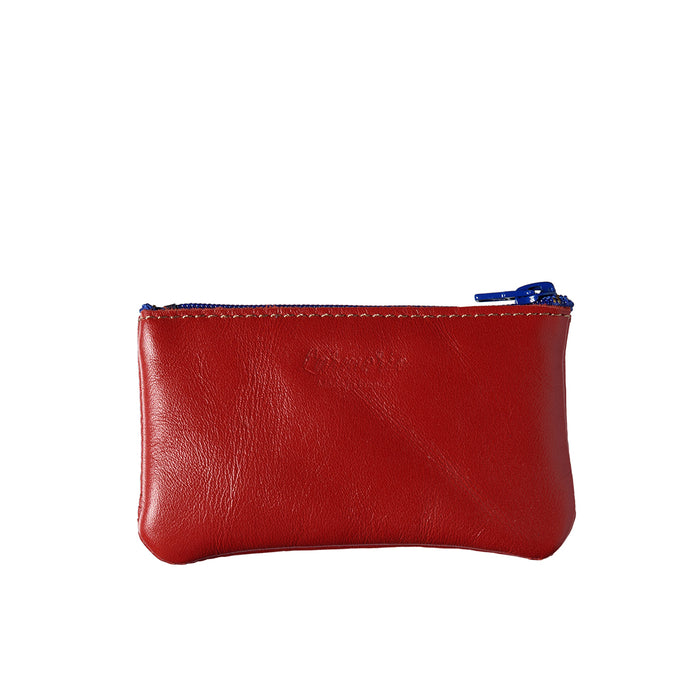 Larmorie EMILE Cuir De Vachette UpCyclé Rubis Rouge