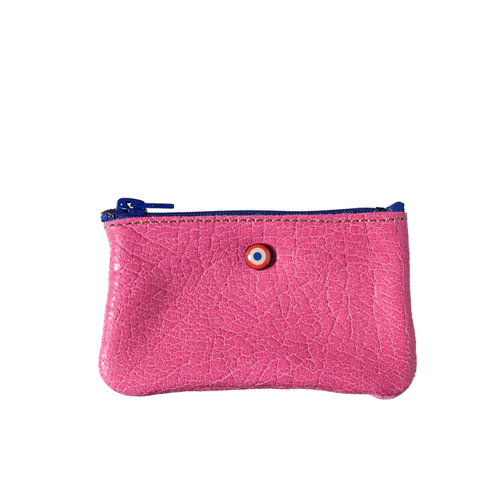 Larmorie EMILE Cuir De Vachette UpCyclé Vie En Rose