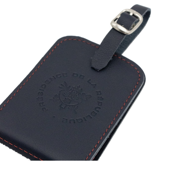 Larmorie JULES - Pour L'Élysée Porte-adresse Cuir Lisse Lune Bleue