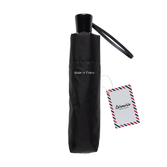 Larmorie Alfred Parapluie Pliant Noir C'est Noir