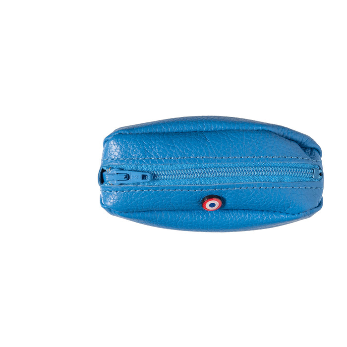 larmorie CHARLES Cuir grainé Ciel bleu