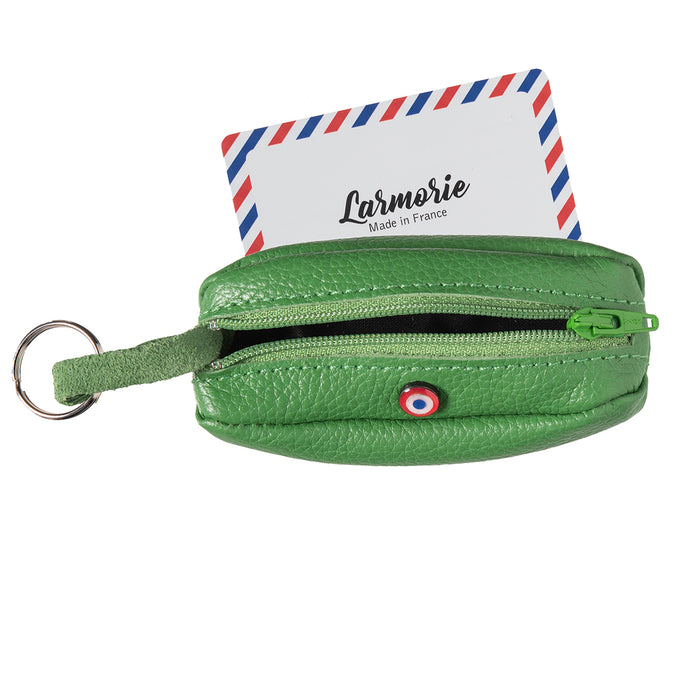 Larmorie CHARLES Cuir Grainé Pré Vert