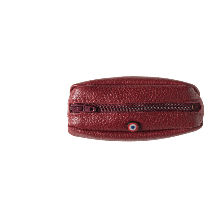 larmorie CHARLES Cuir grainé Rubis Rouge
