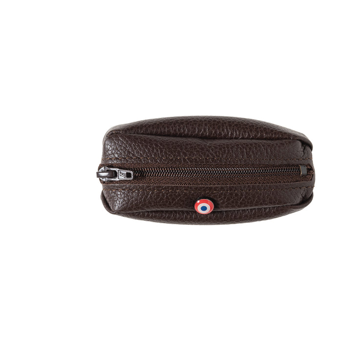 larmorie CHARLES Cuir Grainé Terre Brunie