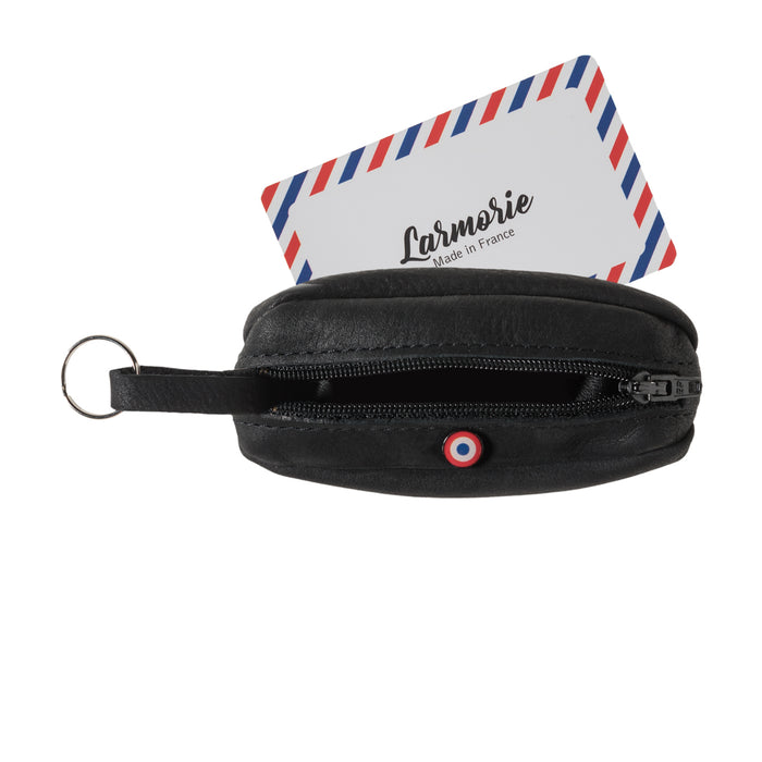 Larmorie CHARLES Cuir Nubuck Noir C'est Noir