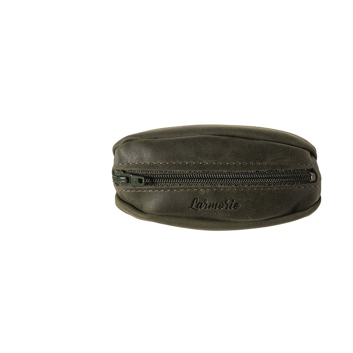 Larmorie CHARLES Cuir Vintage Bois Vert