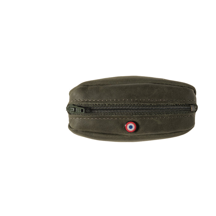 larmorie CHARLES Cuir vintage Bois Vert