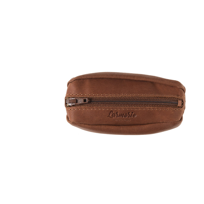 Larmorie Charles Cuir Vintage Terre Brunie