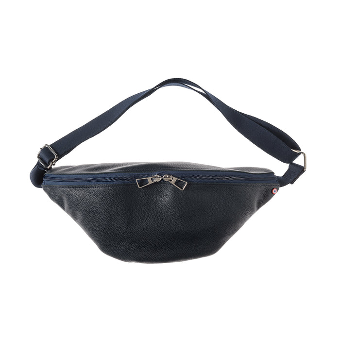 larmorie Gerard Cuir grainé Sac Banane Lune Bleue