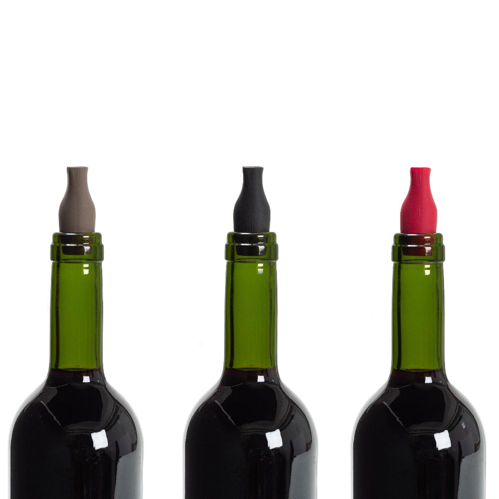 L'atelier Du Vin Bouchon De Conservation Du Vin En Silicone Neutre