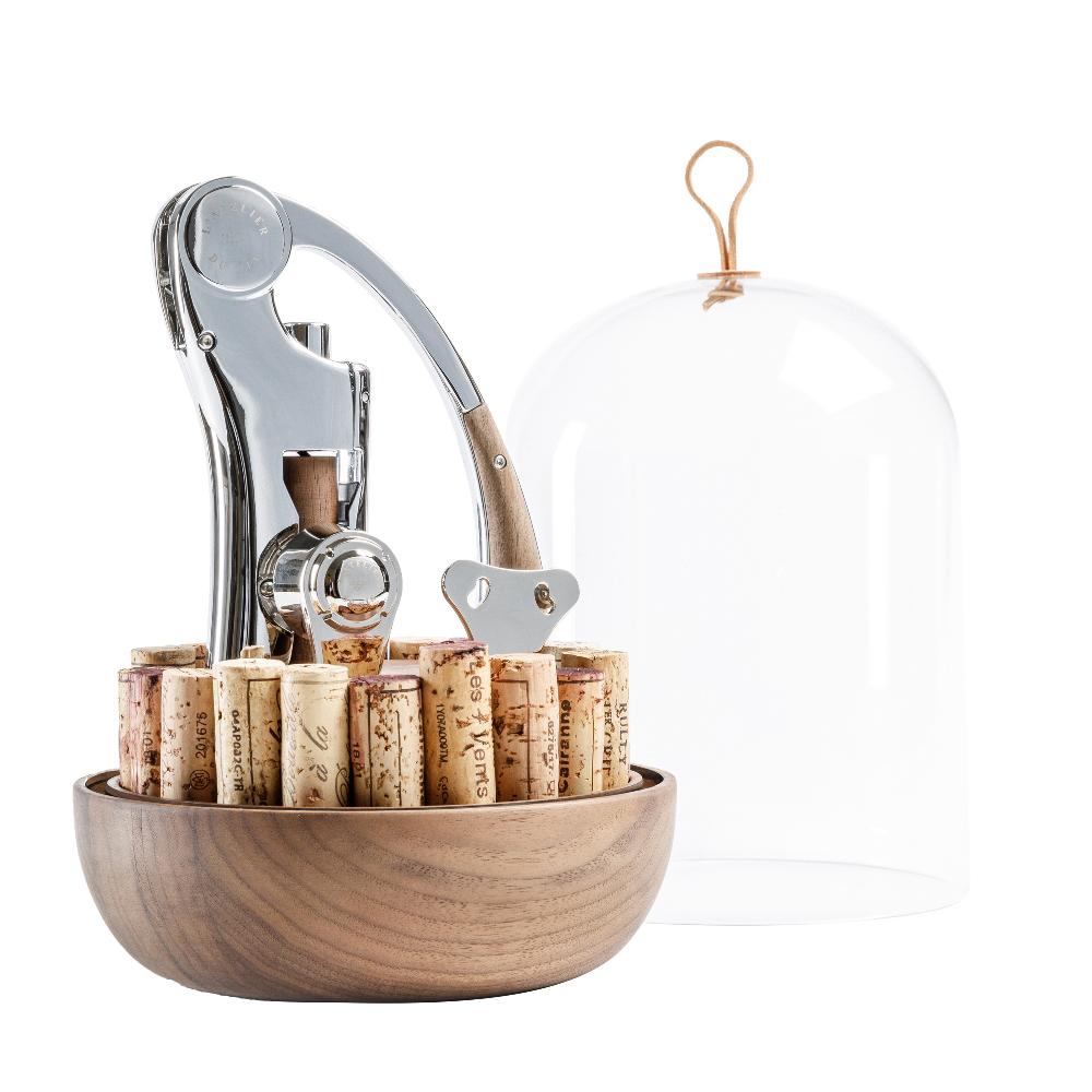 L'atelier Du Vin Coffret Sommelier Sous Cloche En Verre Soufflé