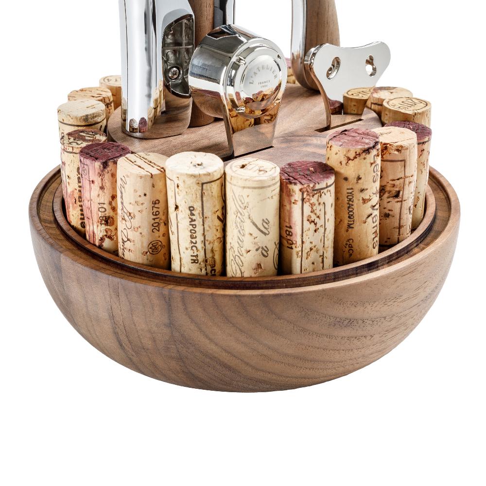 L'atelier Du Vin Coffret Sommelier Sous Cloche En Verre Soufflé