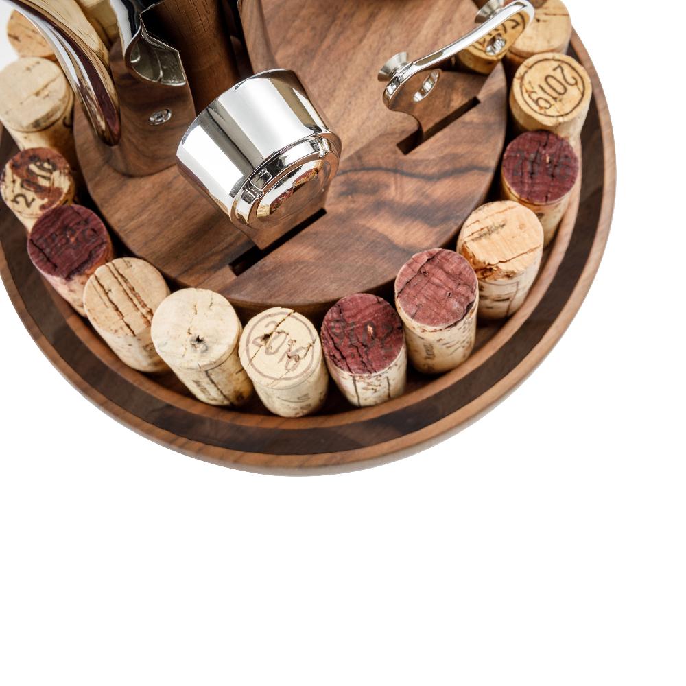 L'atelier Du Vin Coffret Sommelier Sous Cloche En Verre Soufflé