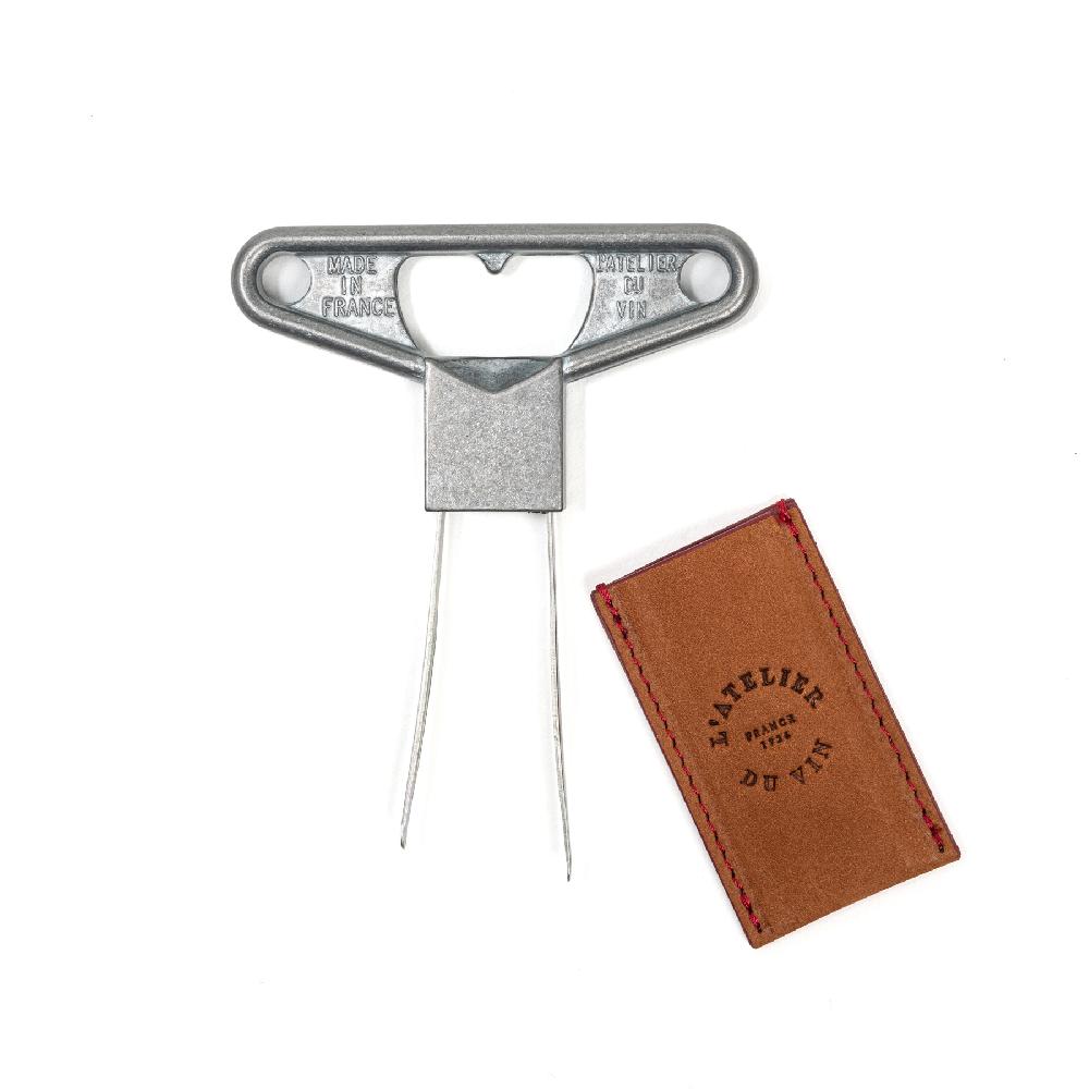 l'atelier du vin Tire-bouchon bilame en zamac brut