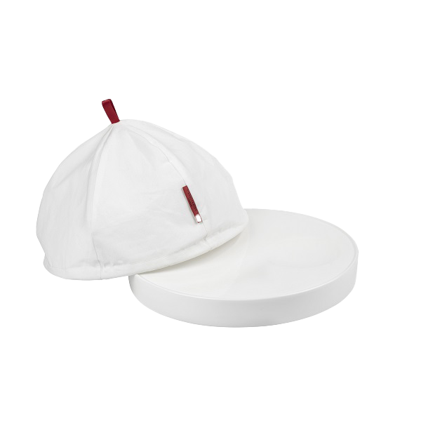 l'atelier du vin Plateau céramique et cloche textile pour fromage