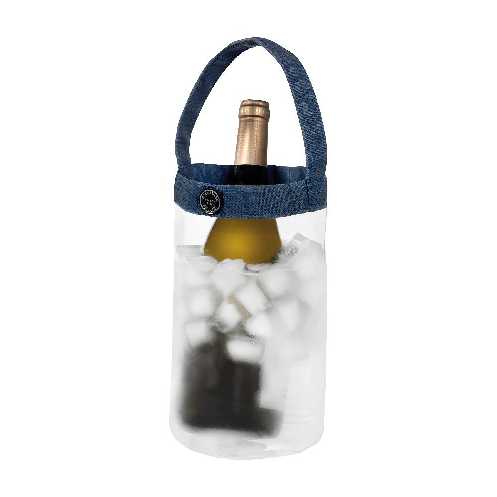 l'atelier du vin Sac porte-bouteille rafraichisseur transparent