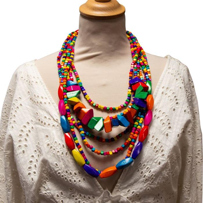 laura vita Bijou collier WOODBRASS Exclusivité