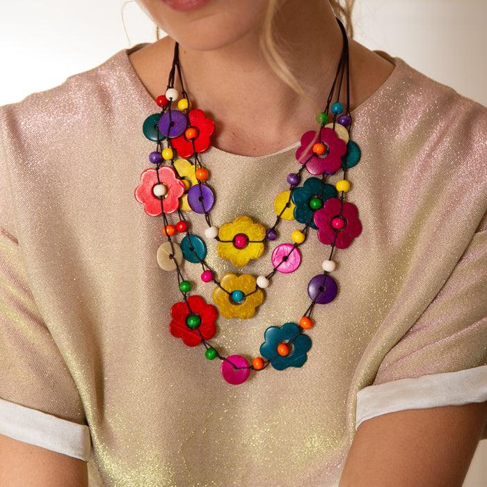 laura vita Bijou collier WOODBRIGHT Exclusivité